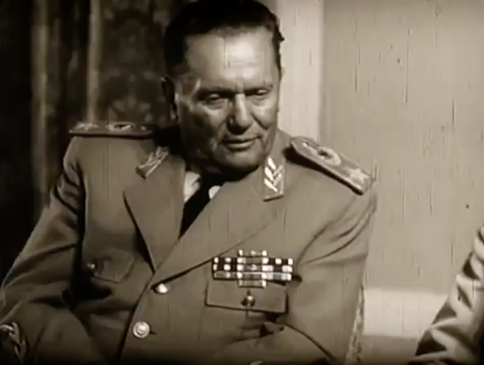 Josip Broz Tito byl slavným jugoslávským vůdcem.