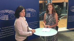 Eurokomisařka Věra Jourová během rozhovoru pro Blesk Zprávy ve Štrasburku: Migrace je největší současný problém EU