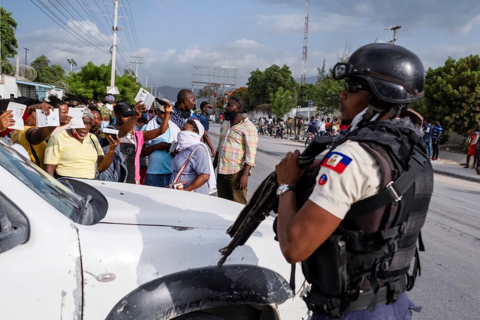 Situace v Haiti po zavraždění prezidenta Jovenela Moïseho