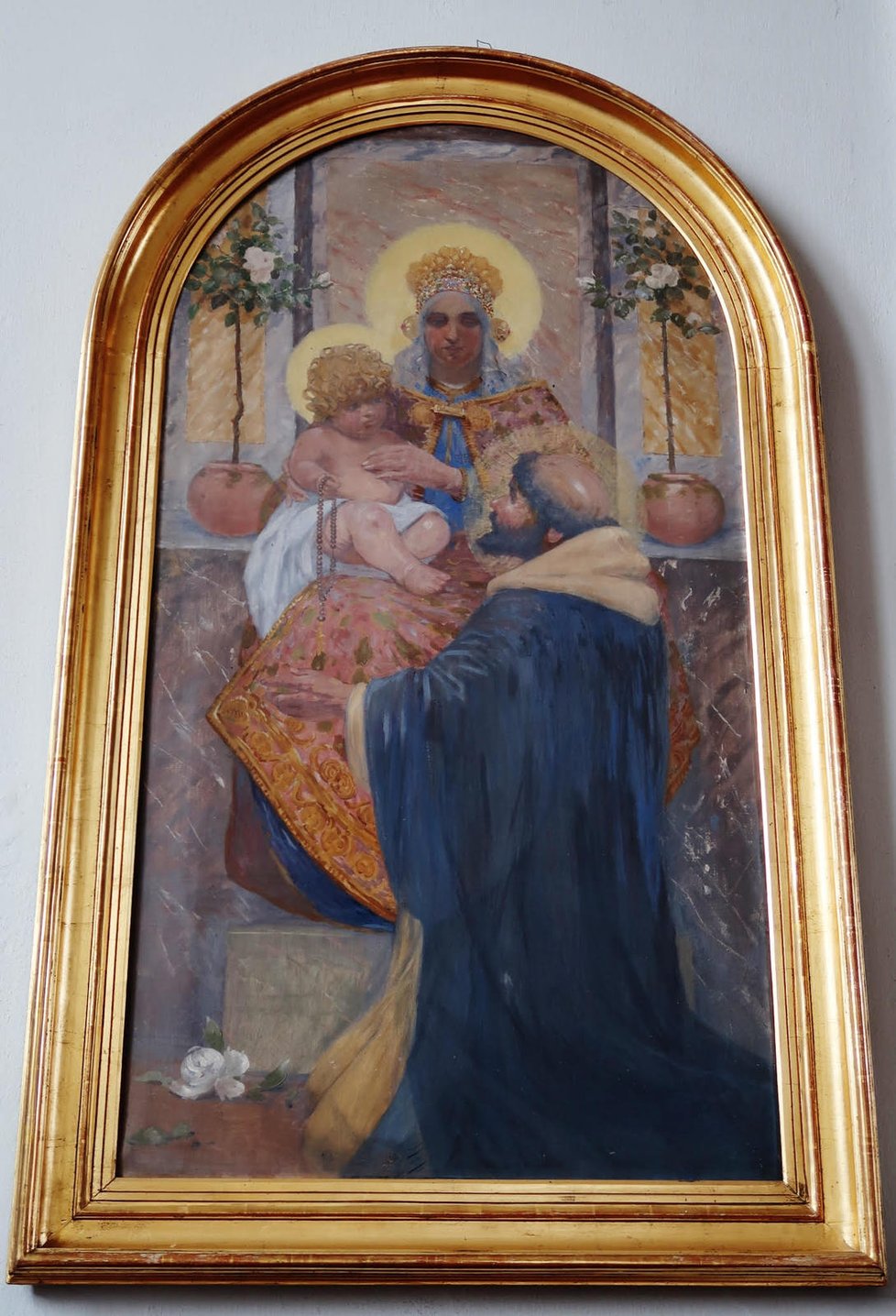 Kneždub - Úprkova Panna Marie s Ježíškem