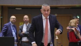 Jozef Síkela v Bruselu na jednání unijních ministrů, zabývajících se energetikou (19.12.2022)