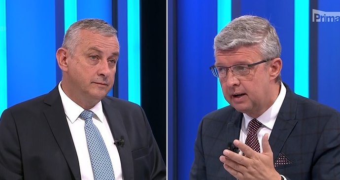 Hádka v Partii na CNN Prima News: Jozef Síkela vs. Karel Havlíček (11.9.2022)