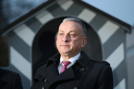 Kandidát na ministra průmyslu a obchodu Jozef Síkela (STAN) po setkání s prezidentem Milošem Zemanem (8.12.2021)