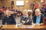 Jožo Ráž, Ján Baláž a Vašo Patejdl (zleva) byli na tiskové konferenci k připravovanému turné ve skvělé náladě