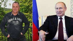 Zpěvák Jožo Ráž pěl ódu na Rusko i prezidenta Putina