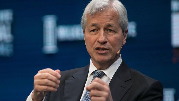 Generální ředitel JPMorgan Jamie Dimon.