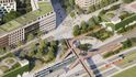 Orientační koncepce nové bytové čtvrti v pražských Horních Měcholupech, kterou postaví developerská společnost JRD Orientační koncepce nové bytové čtvrti v pražských Horních Měcholupech, kterou postaví developerská společnost JRD