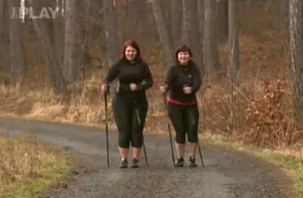 Petra a Eva spolu často vyrážejí na dlouhé procházky