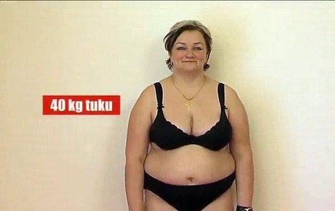Kateřina Schlesser předtím, než díky pořadu Jste to, co jíte zhubla přes deset kg!