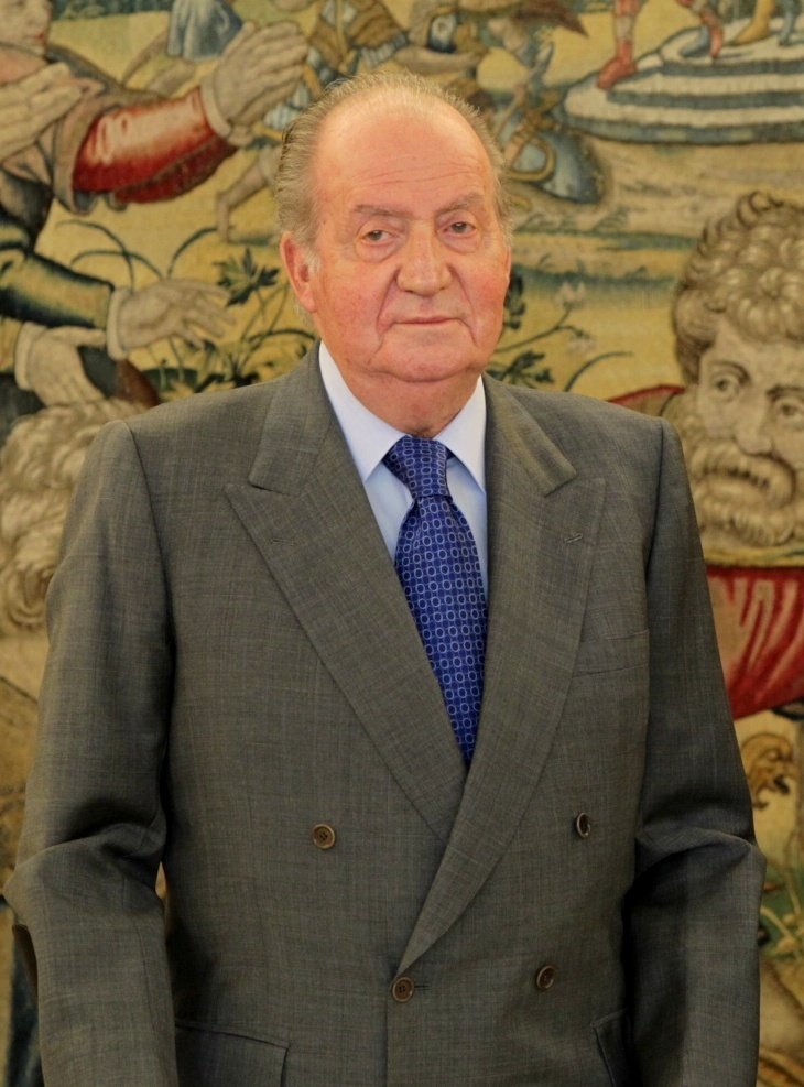 Král Juan Carlos I. nedlouho před abdikací.