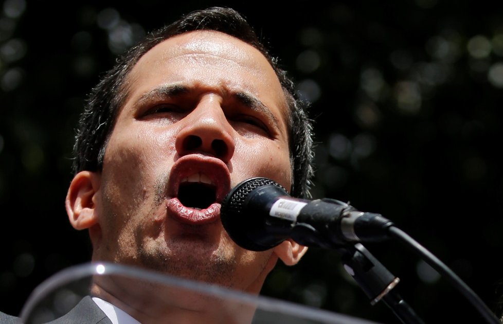 Prozatímní venezuelský prezident Juan Guaidó