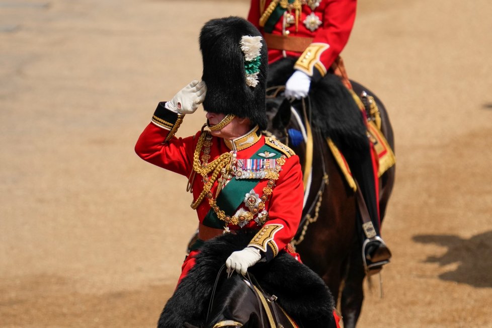 Princ Charles na koni