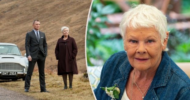 Bondova šéfka Judi Denchová: Kvůli slepotě nepoznám ani rodinu!