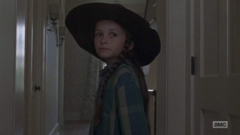 Judith Grimes ze seriálu The Walking Dead.