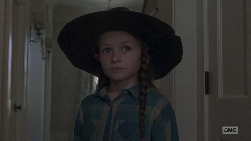 Judith Grimes ze seriálu The Walking Dead.