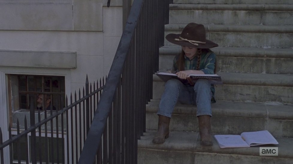 Judith Grimes ze seriálu The Walking Dead.