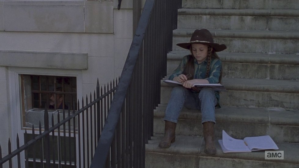 Judith Grimes ze seriálu The Walking Dead.