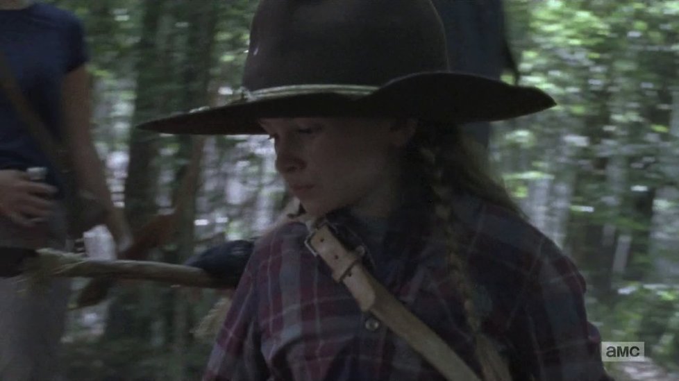 Judith Grimes ze seriálu The Walking Dead.