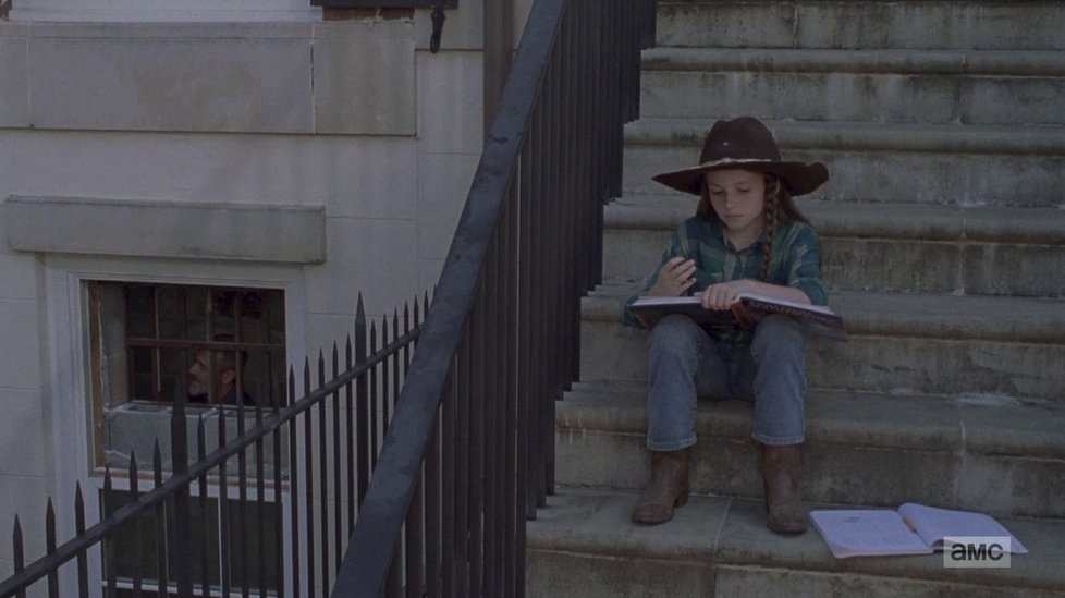 Judith Grimes ze seriálu The Walking Dead.