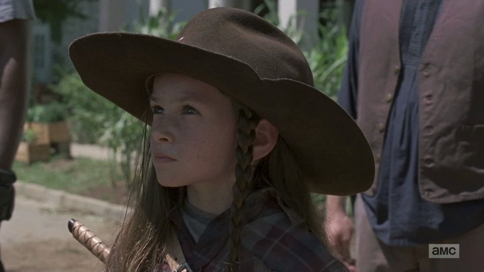 Judith Grimes ze seriálu The Walking Dead.