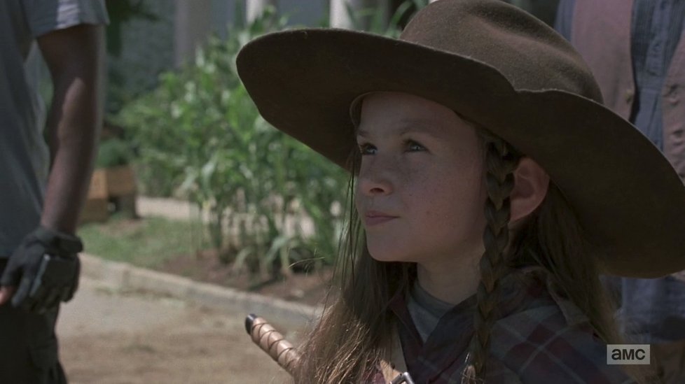 Judith Grimes ze seriálu The Walking Dead.