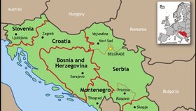 Kdysi vzkvétající Jugoslávie se rozpadla na několik států.