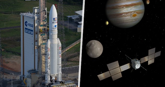 Život na měsících Jupitera? Evropa vysílá ambiciózní sondu Juice