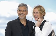 Clooney a Robertsová: Na jeden polibek potřebovali 80 záběrů