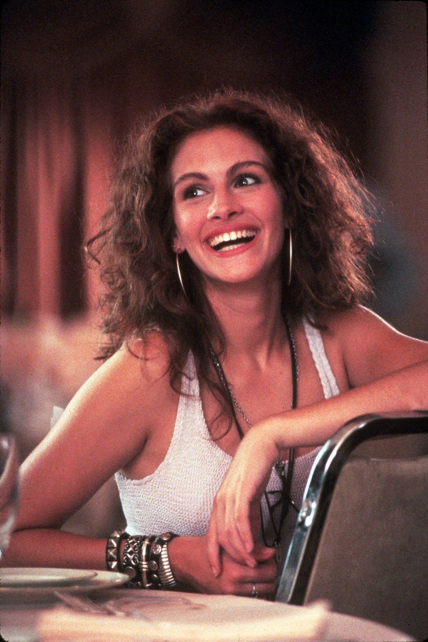 Herečka Julia Robertsová ve filmu Pretty Woman