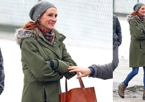 Styl podle celebrit: Julia Roberts vypadá skvěle i v parce