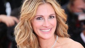 Julia Roberts na premiéře filmu Hra peněz v květnu tohoto roku