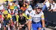 Julian Alaphilippe a jeho finiš