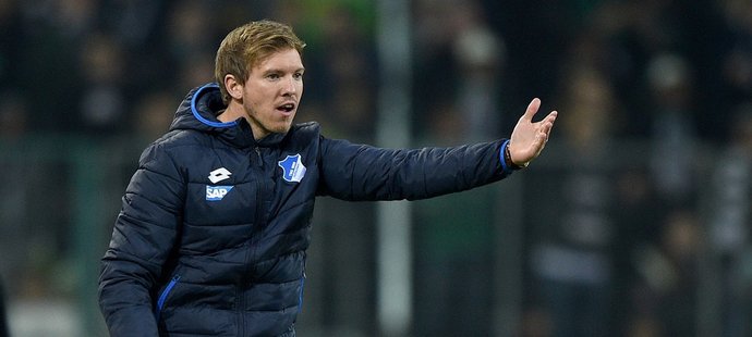 Trenér Hoffenheimu Julian Nagelsmann je nejmladším trenérem v historii bundesligy