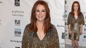 Julianne Moore se ráda obléká mladistvě