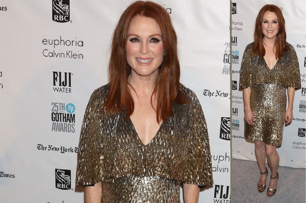 Julianne Moore se ráda obléká mladistvě