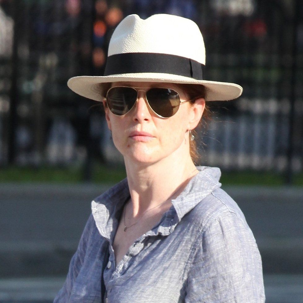 Julianne Moore vyrazila do ulic New Yorku.