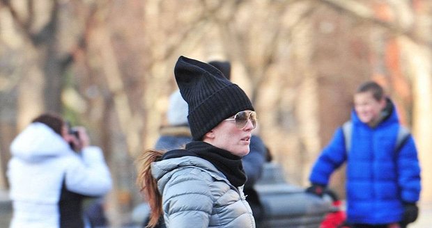 Herečka Julianne Moore si už plní svá předsevzetí