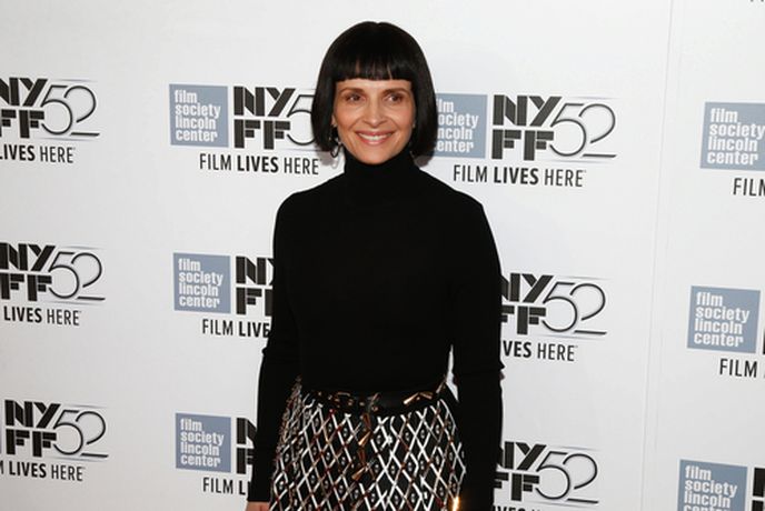 Juliette Binoche, New York Film Festival at Alice Tully Hall on October 8, 2014 in New York City