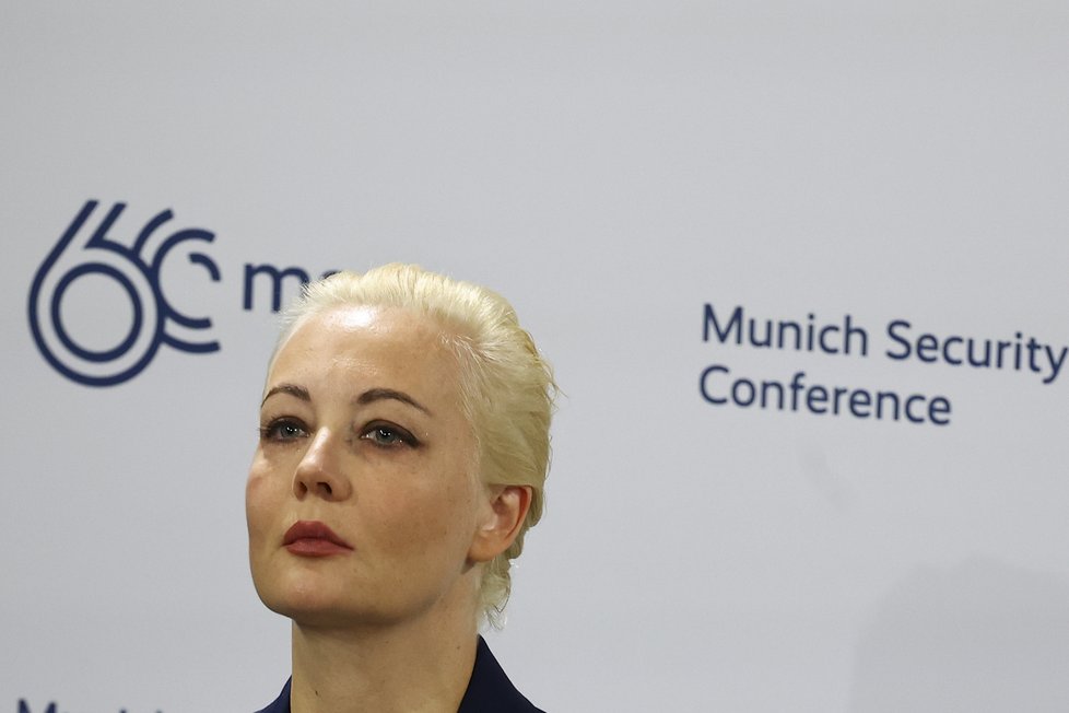 Vdova Julija Navalná promluvila na Mnichovské bezpečnostní konferenci.