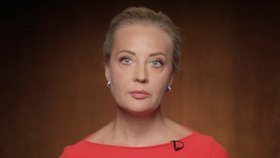 Julija Navalná vyčetla Putinovi, že přinesl do Ruska válku (9. 8. 2024).