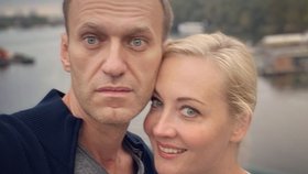 Julija Navalná s manželem Alexejem