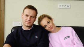 Julija Navalná s manželem Alexejem
