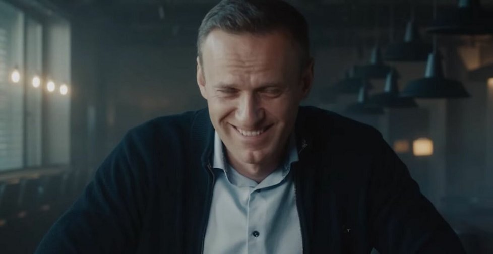 Alexej Navalnyj v archivním videošotu.