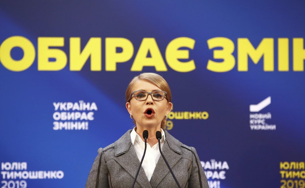 Expremiérka Julija Tymošenková v prezidentských volbách na Ukrajině neuspěla, nepostoupila do 2. kola.