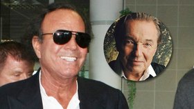 Julio Iglesias už je v Praze, večeři s Karlem Gottem zrušil