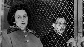 Ethel Rosenbergerová a její muž Julius.