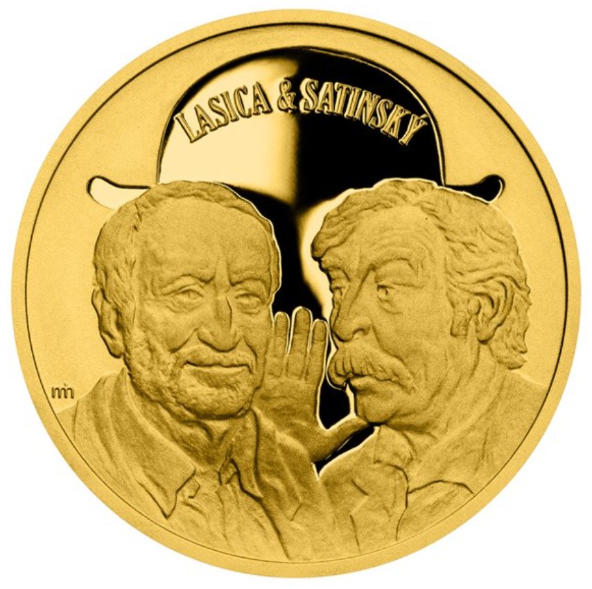 Július Satinský a Milan Lasica se dočkají vlastní mince