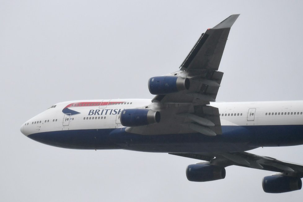 Poslední let jumbo jetu British Airways: 8. října 2020.