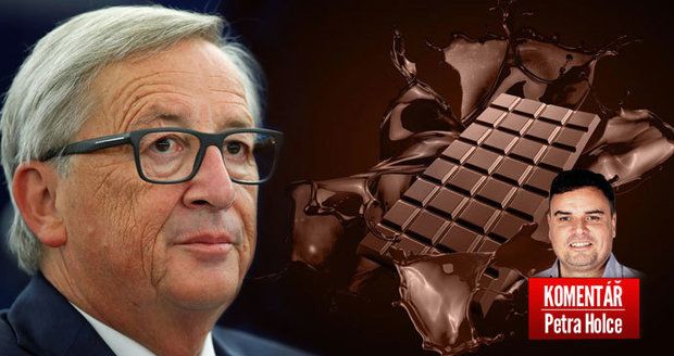 Komentář: Juncker slíbil Čechům víc kakaa v čokoládě. „Západně“ se ale nenajíme