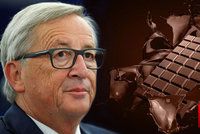 Komentář: Juncker slíbil Čechům víc kakaa v čokoládě. „Západně“ se ale nenajíme